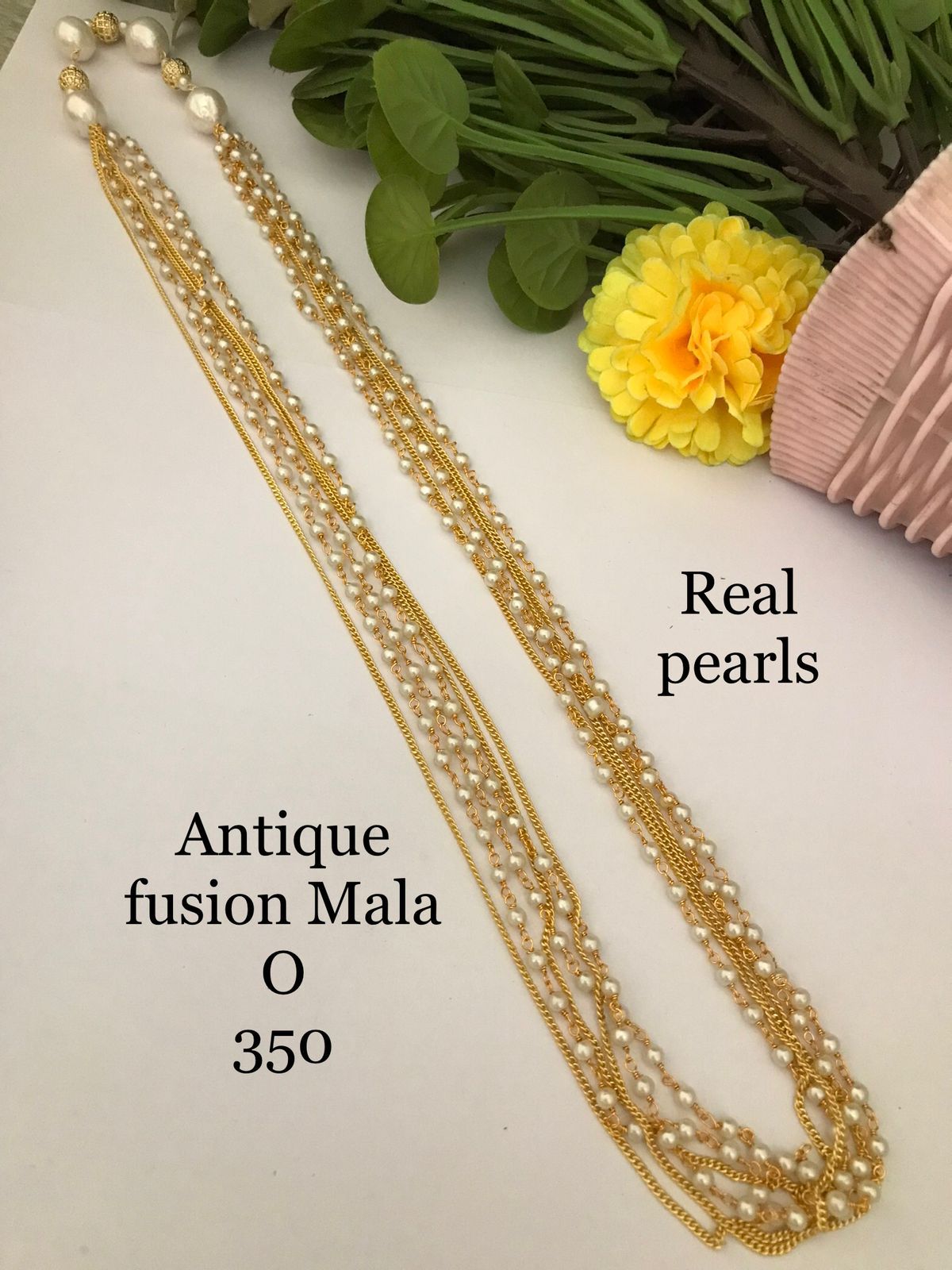 Antique fusion Mala