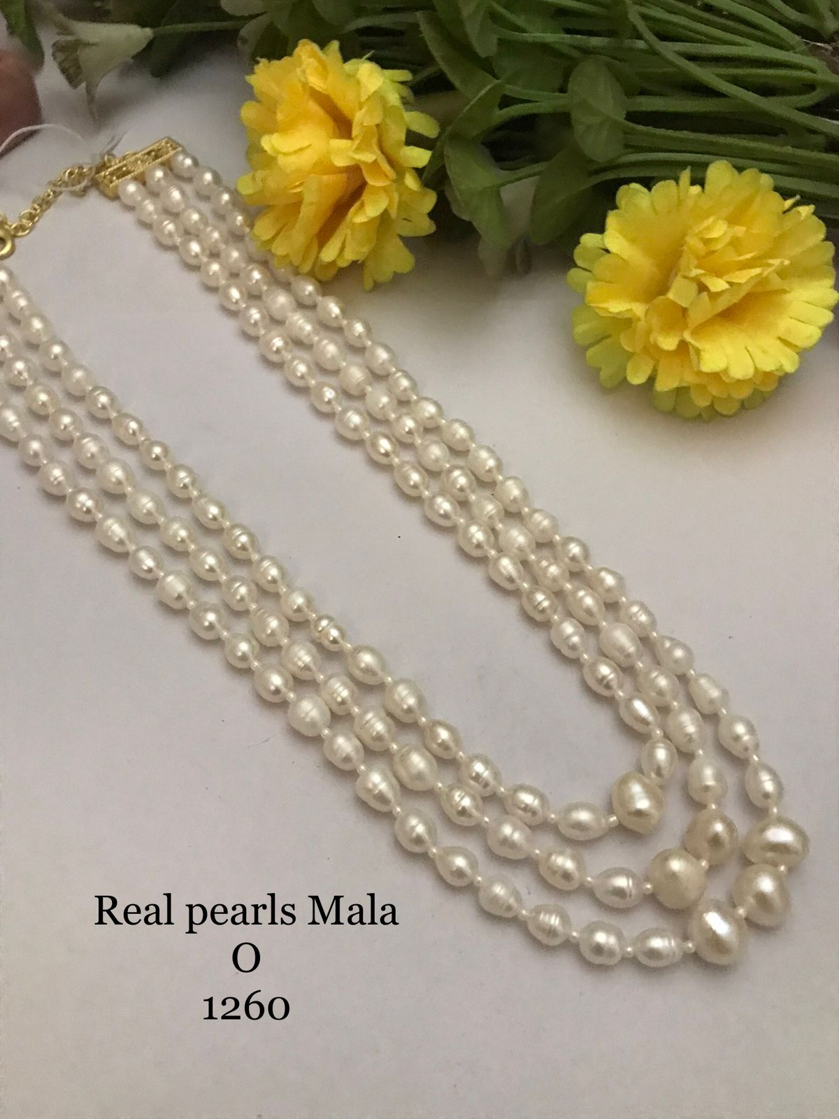 Real pearls Mala